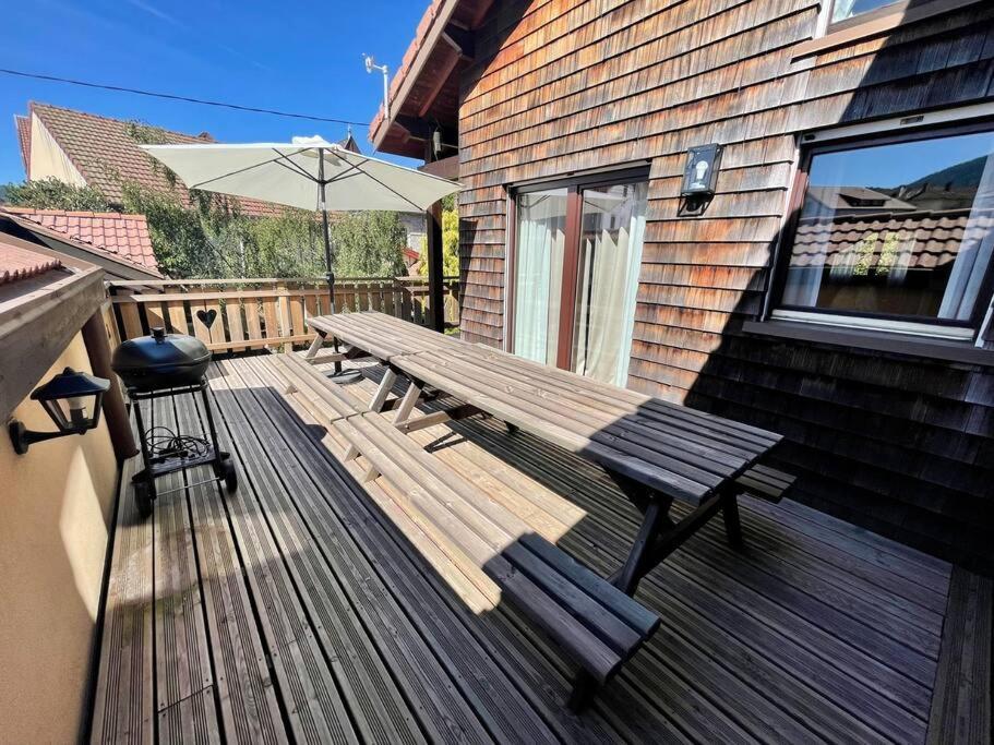 Chalet Kelly, Centre Ville / Jacuzzi / Sauna Gérardmer Exterior foto